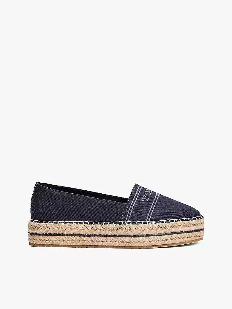 Tommy Hilfiger Kadın  Mavi   Babet