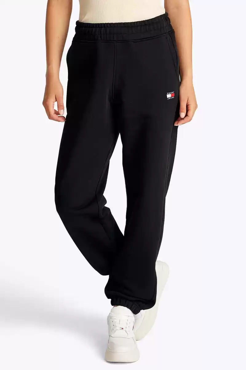 Tommy Hilfiger Kadın Siyah Jogger Eşofman Altı