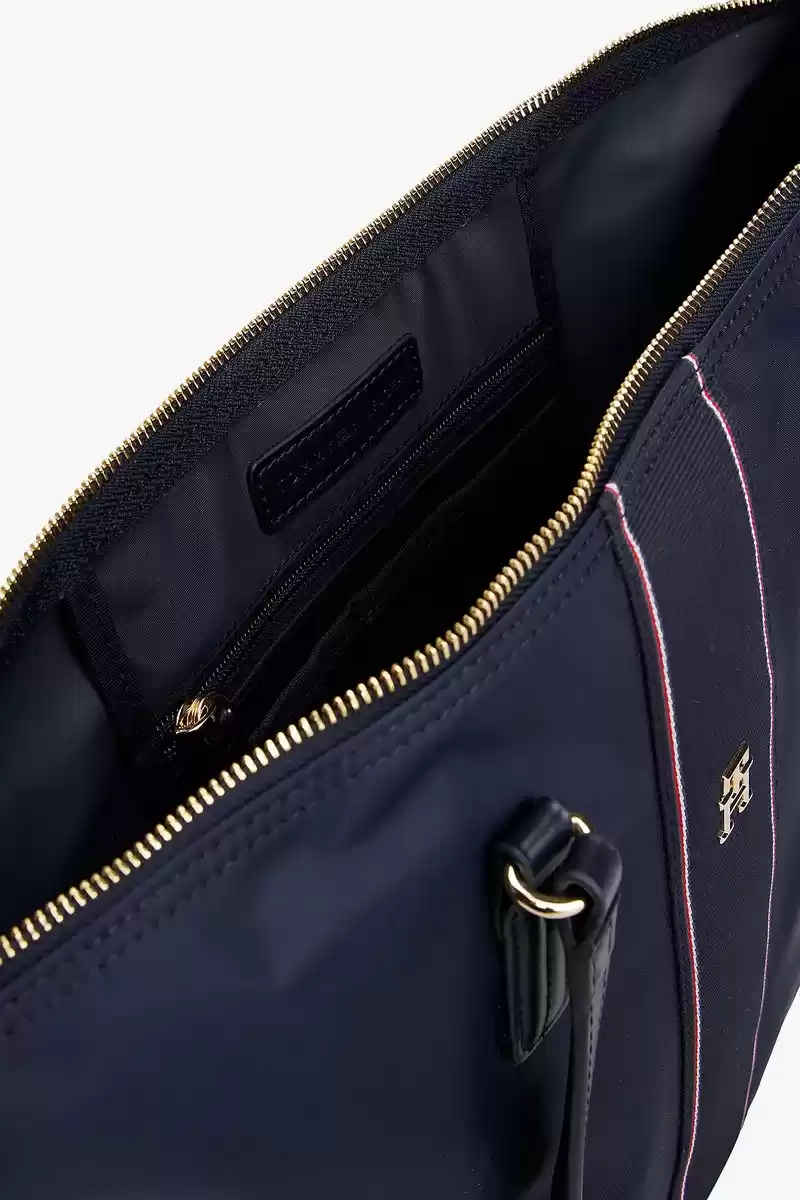 Tommy Hilfiger Kadın  Tote Lacivert   Çanta