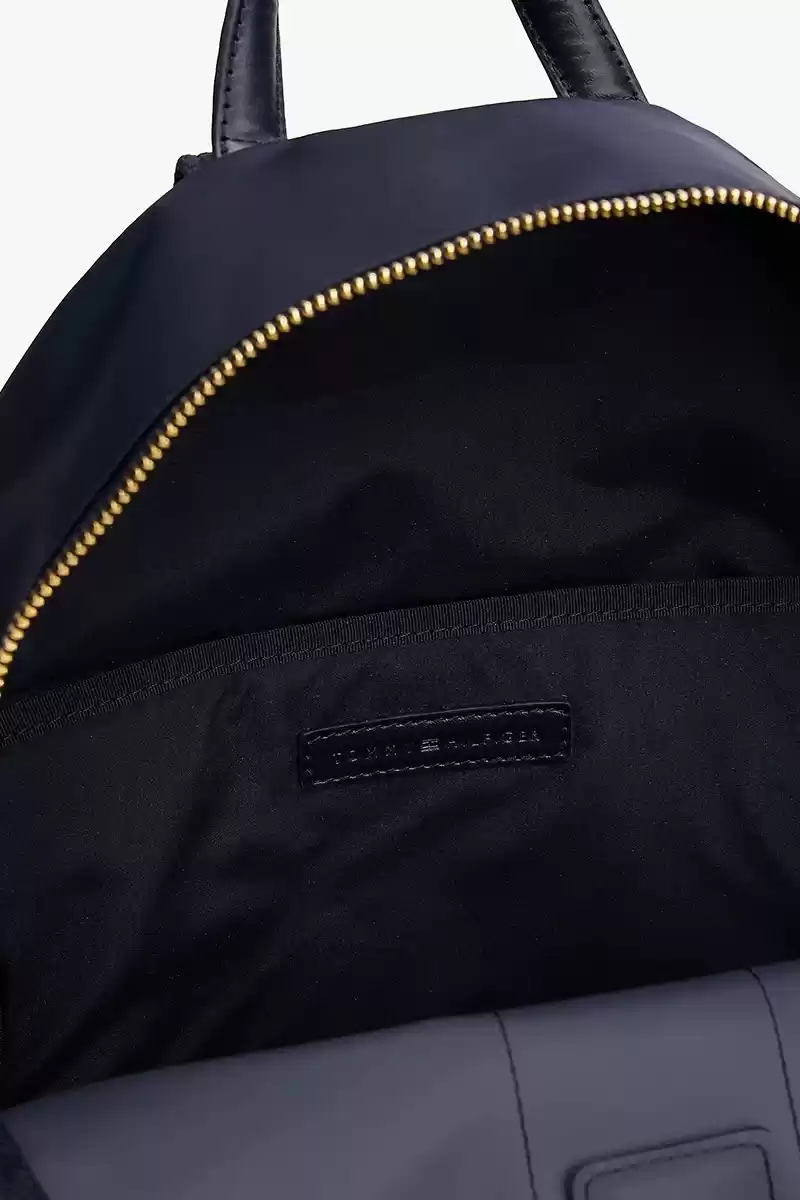 Tommy Hilfiger Kadın Logolu Lacivert Sırt Çantası