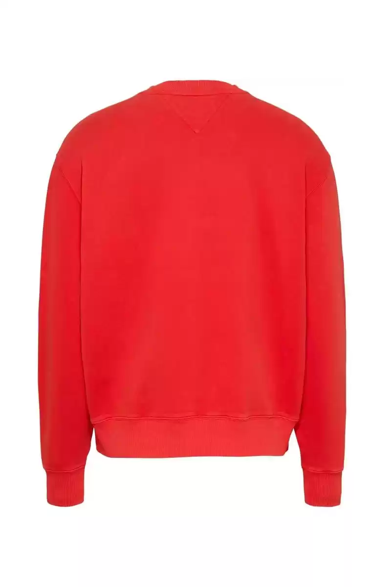 Tommy Hilfiger Erkek  Vintage Kırmızı Sweatshirt