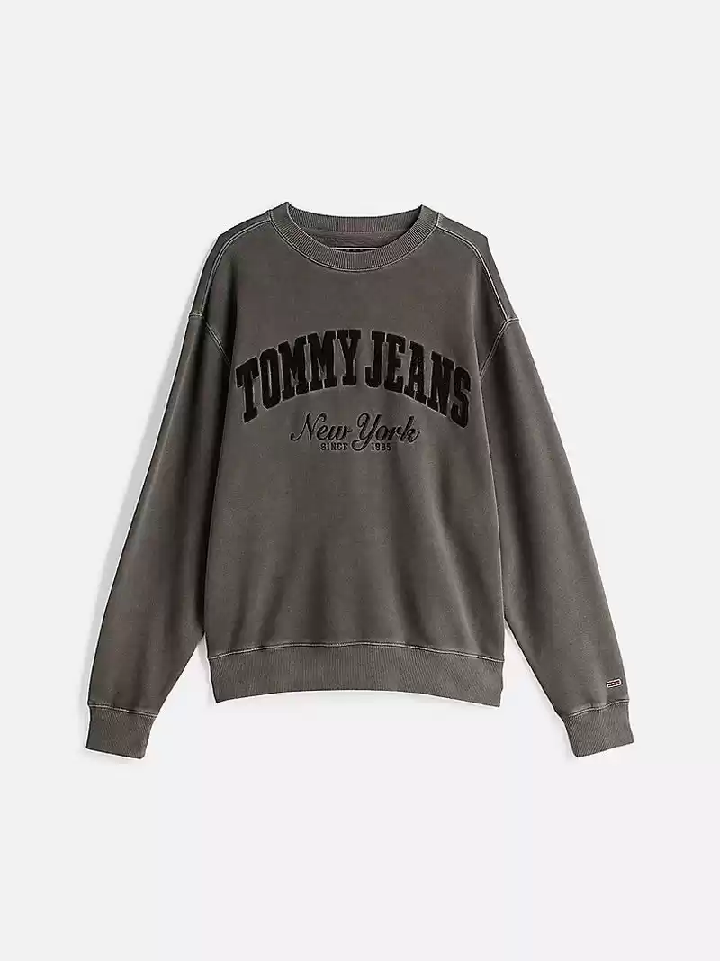 Tommy Hilfiger Erkek Vintage Bisiklet Yaka Kazak