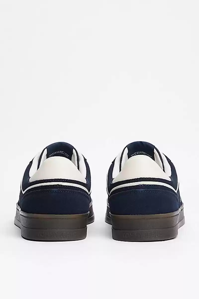 Tommy Hilfiger Erkek Lacivert Greenwich Süet Sneaker