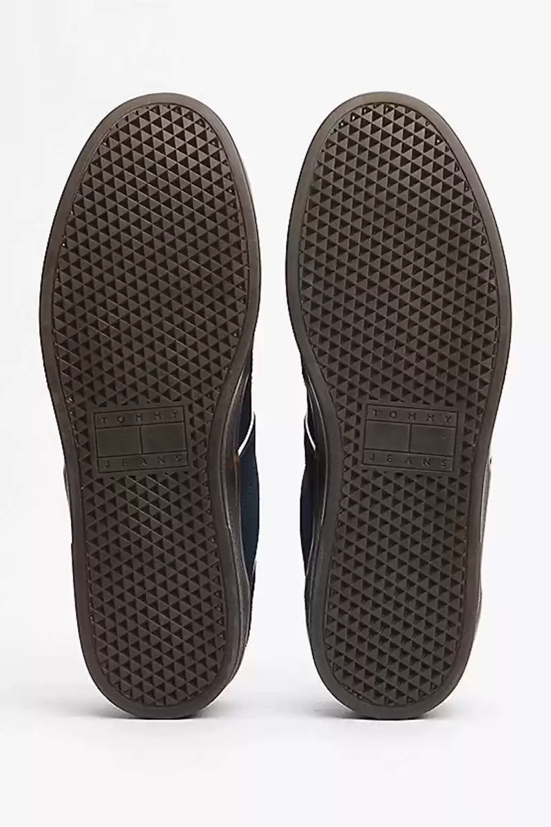 Tommy Hilfiger Erkek Lacivert Greenwich Süet Sneaker
