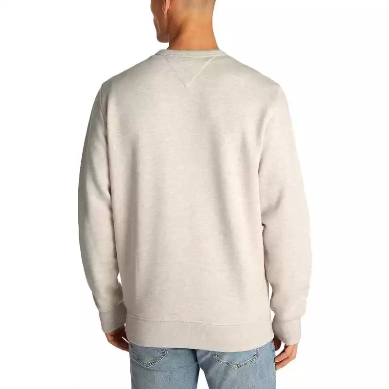 Tommy Jeans  Erkek  Rozetli  Bej  Kazak