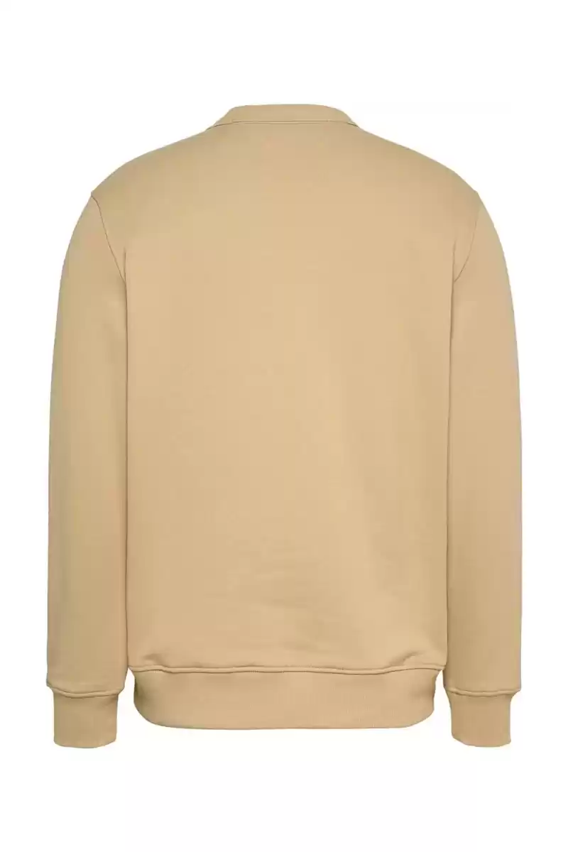 Tommy Hilfiger Logolu Erkek Bej Kazak