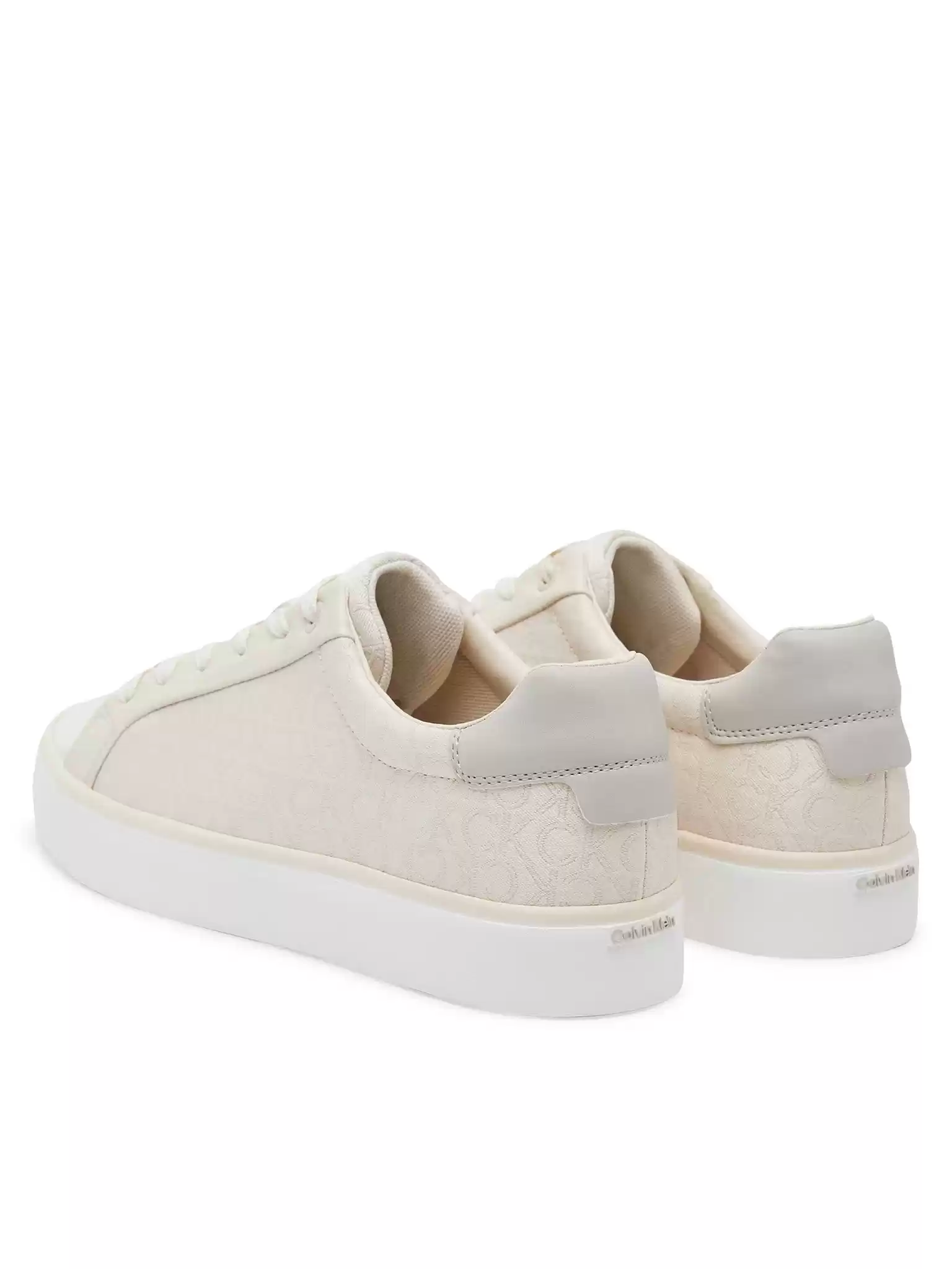 Calvin Klein Kadın Siyah Ck Logo Kabartmalı Sneaker