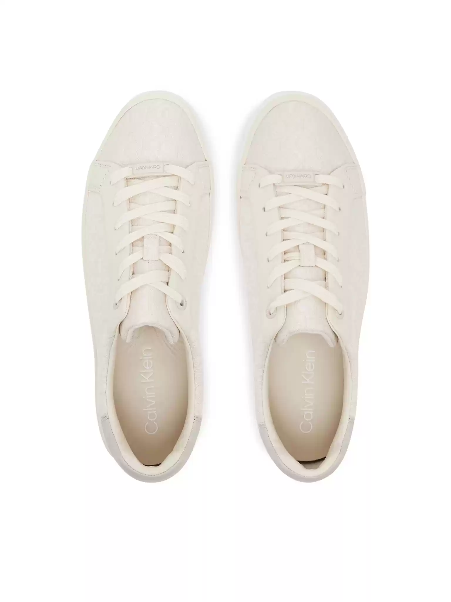 Calvin Klein Kadın Siyah Ck Logo Kabartmalı Sneaker