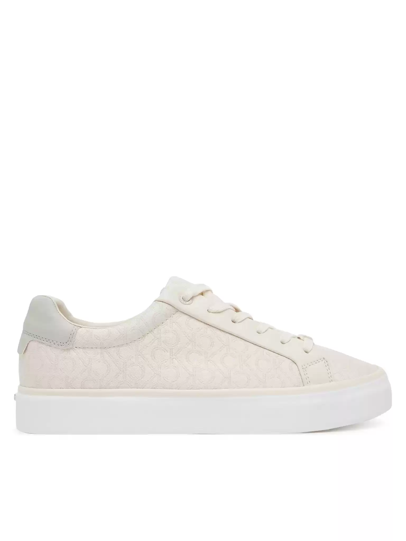 Calvin Klein Kadın Siyah Ck Logo Kabartmalı Sneaker