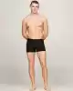 Tommy Hilfiger Erkek 3lü Tonal Logolu Siyah Boxer