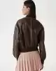 Guess Kadın Kahverengi Vintage Bomber Ceket