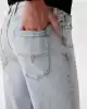 Guess Erkek Mavi Angels Slim Fit Jean