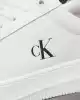 Calvin Klein Kadın  Beyaz Ck Logolu Sneaker