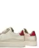 Calvin Klein Jeans Erkek Süet Detaylı Krem Deri Sneaker
