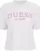 Guess Kadın Beyaz Crop T-Shirt