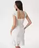 Guess Kadın Beyaz  Nakışlı Elbise