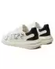 Guess Erkek Siyah Beyaz  Elba Logolu Sneaker