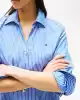 ESS POPLIN REGULAR SHIRT DRESS