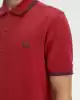 Fred Perry Erkek Kırmızı Polo Yaka T-shirt