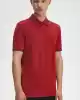 Fred Perry Erkek Kırmızı Polo Yaka T-shirt
