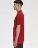 Fred Perry Erkek Kırmızı Polo Yaka T-shirt