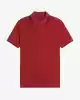 Fred Perry Erkek Kırmızı Polo Yaka T-shirt