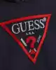 Guess Erkek Lacivert Üçgen Logolu Sweatshirt