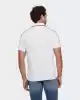 Guess Erkek Bej Quattro G Şeritli Polo Tişört