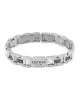 Guess Erkek Metalik Gri Bileklik - JGUJUMB01342JWSTBKTU