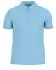 Guess Erkek Mavi Basic Polo Tişört