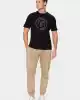Guess Erkek Siyah Logolu T-Shirt
