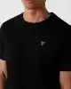 Guess Erkek Siyah Patch Detaylı Tişört
