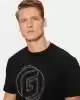 Guess Erkek Yeşil G  Logolu T-Shirt