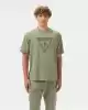 Guess Erkek Yeşil Logolu T-Shirt