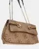Guess Kadın Kahverengi Lorelei Dönüştürülebilir Flap Crossbo