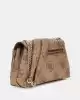 Guess Kadın Kahverengi Lorelei Dönüştürülebilir Flap Crossbo