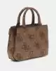 Guess Kadın Kahverengi Lorelei Mini Satchel Çanta