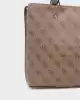 Guess Kadın Kahverengi Meridian Girlfriend Satchel Çanta