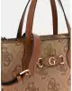 Guess Kadın Kahvereni  Izzy 4G Logolu El Çantası