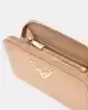 Guess Kadın Bej Laurel Orta Boy Fermuarlı Cüzdan