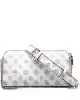 Guess Kadın Beyaz Eco Erica Logolu Crossbody Çanta