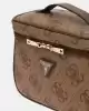 Guess Kadın Kahverengi Berta Makyaj Çantası