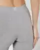 Guess Kadın Gri Crocus Mini Paça Ribana Pantolon