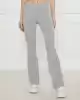 Guess Kadın Gri Crocus Mini Paça Ribana Pantolon