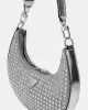 Guess Kadın Gri Lua Küçük Hobo Çanta