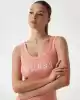 Guess Kadın Turuncu Sunflower Ribana Elbise
