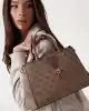 Guess Kadın Kahverengi Zamira Luxury Satchel Çanta