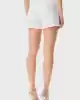 Guess Kadın Beyaz  Relaxed Midi Şort