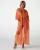Guess Kadın Turuncu Uzun Kimono