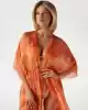 Guess Kadın Turuncu Uzun Kimono